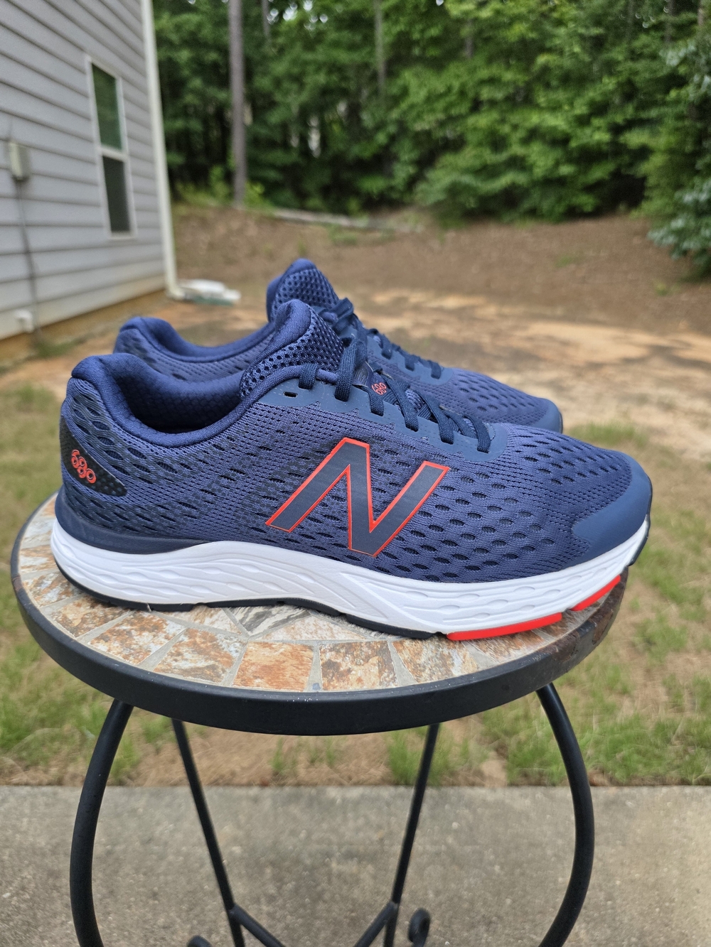 New Balance 860v6 M680CN6 Navy/Dark Blue Running Shoes Sneakers Men Size 9.5 4E